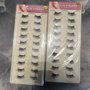 20 pairs half lashes